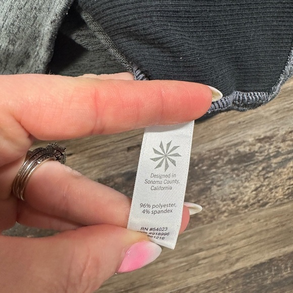 Athleta Gray Cowl Neck Sweater Sweatshirt - Picture 4 of 7